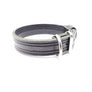 Leather-dog-collar-latigo-heavy-duty-k9-canine-working-dog-brown-black-stainless-steel-agitation