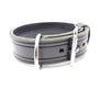 Leather-dog-collar-latigo-heavy-duty-k9-canine-working-dog-brown-black-stainless-steel-agitation