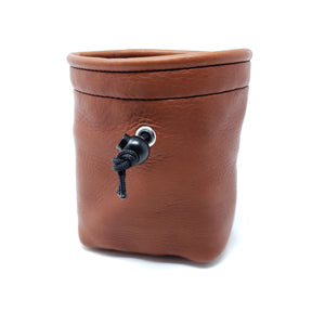 Bison Leather Treat Bag